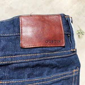 Gustin California Slim Raw Selvedge Jeans 33x33